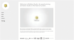 Desktop Screenshot of birdboxstudio.com